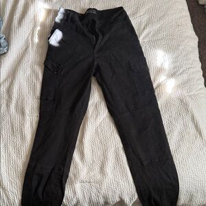 Black Cargo Pants